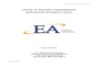 OFFICE OF SECURITY ASSESSMENTS INTEGRATED APPRAISAL GUIDE · 2019. 9. 11. · EA-22 Integrated Appraisal Guide February 2019 5 Assessor A qualified DOE employee or contractor responsible