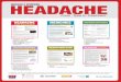 HEAD MEDICALLY REVIEWED ACHE...Via Rail Canada. Graphic Design Courtesy of Chameleon Creative, Campbell River, BC and printing courtesy of Fedex Office in London, Ontario Headache