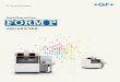 AgieCharmilles FORM P 350 FORM P 600 FORM P 900 · machines delivering the control of accuracy you need, thanks to rigid mechanics and high-resolution glass scales. Moreover, the