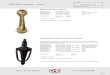 D&E door knockers - scroll Door Furniture Section 12-2013.pdf · 2016. 7. 15. · D&E door knockers - scroll CI/SfB 31/59 Xt 7 September 2007 F-1001 . Sales: 01733 896123 Fax: 01733
