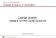 Capital Outlay: Issues for the 2016 Sessionsfc.virginia.gov/pdf/committee_meeting_presentations/2015 Interim... · SENATE FINANCE COMMITTEE Six-Year Planning Process • In 2008,