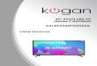 KALED32AH7000SZA - Kogan 32' Smart LED TV (Series 7 AH7000) · 10. MUTE: Press this button to cut off the sound of the TV set temporarily, press again to resume. 11 . MENU: Display
