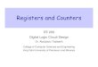 Registers and Counters - faculty.kfupm.edu.sa · Registers and Counters EE 200 Digital Logic Circuit Design Dr. Abdulaziz Tabbakh College of Computer Sciences and Engineering King