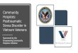 Community Posttraumatic Stress Disorder in Vietnam Veterans including Vietnam-era veterans, and to develop