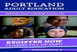 SPRING 2017 COURSE CATALOG - Portland Adult Ed · PAE SPRING 2017 COURSE CATALOG Friends of Portland Adult Education’s (FPAE) mission is to ˜nd innovative ways to help adult learners
