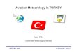 Aviation Meteorology in TURKEY · Aeronautical Meteorology Unit WMO, ICAO and AWOS Unit Mobile Meteorology and Military Exercises Unit Headquarters Unit Deputy Director Air Force