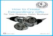 How to Create Extraordinary Gifts · Waldorf Astoria in New York City is a symbol of luxury and ... These custom gifts were designed by Classic Legacy for the Anderson County History