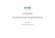 COSHH A personal experience presentation.pdf · The British Occupational Hygiene Society • BOHS is the Chartered Society for worker health protection • A learned society with