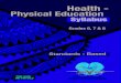 Health & Physical Education Syllabus Health - Physical Education · 2020. 8. 10. · HPE Health & Physical Education IHD Integral Human Development NDoE National Department of Education
