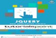 jQuery · 2018. 11. 3. · AJAX Support: The jQuery helps you a lot to develop a responsive and feature-rich site using AJAX technology. Animations: The jQuery comes with plenty of