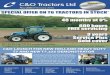 NewsletterFebruary 2016 SPECIAL OFFER ON T6 TRACTORS IN … · Ifor Williams 6x10 Plant trailer £1,395 Ifor Williams Horse Box £2,575 IforWilliams 8x4 Mesh sides,Twin axle trailer,