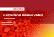 e-Governance Initiative Update to ECmeity.gov.in/sites/upload_files/dit/files/NASSCOM - Mumbai Worksho… · (5) Total No. of Respon ses Total No. of Unique Issues 1 Project Execution