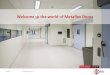 Welcome to the world of Metaflex Doors - BVS€¦ · Metaflex Intelligence visualizes important parameters which influence patient and staff safety, like 'MRSA contamination' and