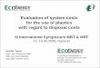 Presentation The Use of Plastics R.Schu, J.Niestroj · Consequently, plastics production plants are often installed near a refinery. The use of naphtha for plastics production is