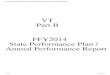 FFY 2014 Part B State Performance Plan (SPP)/Annual Performance Report ...€¦ · The Vermont PLN is a collaborative project between Champlain Valley Educator Development Center