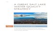 A Great Salt Lake Water Quality Strategy...Developing Aquatic Life Use Numeric Criteria for Great Salt Lake. Salt Lake City, Utah. pp. 31. Utah Department of Environmental Quality/Division