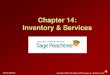 Chapter 14: Inventory & Services - MCCChorowitk/documents/Chap014_002.pdf · 2019. 8. 26. · Inventory & Services; Inventory Adjustments Inventory Inventory Adjustments Inventory