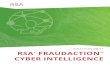 SOLUTION BRIEF RSA FRAUDACTIONTM CYBER INTELLIGENCE · 2018. 10. 31. · BANKING MULE ACCOUNTS Type: General Content: Bank accounts used to receive funds from compromised accounts