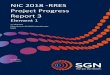 NIC 2018 -RRES Project Progress Report 3 - SGN · SGN© Co-Authors: ULC Robotics NIC 2018 -RRES Project Progress Report 3 Element 1 2nd April 2019 Oliver Machan, NIC RRES Project