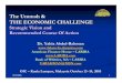 The Ummah & THE ECONOMIC CHALLENGEamjalariba.com/pdf/THE UMMAH AT THE CROSS ROADS.pdf · Sweat Dries (Prophet Muhammad S) Prohibition of Hoarding (Ihtikar), Misrepresentation of Facts