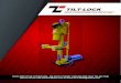 TILT-LOCK · FORK TRUCK MOUNTED TIP LIFT The Hydraulic Cart Attachment is designed for handling large rolls in a limited area. The attachment is equipped with a 24 volt hydraulic