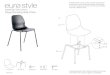 Page Stacking Side Chair · Page Stacking Side Chair 08.09.18 dd During assembly, hand tighten screws only. When the screws are in place, tighten completely. PLEASE NOTE: Check that