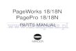PageWorks 18/18N and PagePro 18/18N Parts Manual · 4110-3102-03 4110-3103-03 4109-3013-02 4110-0752-01 4110-0751-01 4110-3002-01 4109-3002-01 4110-3502-02 4110-3018-01 4109-3033-01
