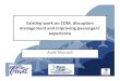 Existing work on CDM, disruption and passengers’ · • Computing passenger delay using monthly data from a major airline operating a hub‐and‐spoke network shows that disrupted