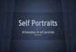 Self Self Portraits 10 Examples of self portraits Alex Korach Traditional Painted self portraits are