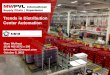 MHI Presentation October 5, 2015€¦ · MWPVL International Supply Chain | Experience Trends in Distribution Center Automation Marc Wulfraat (514) 482-3572 x 100 Information@mwpvl.com