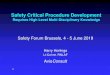 Safety Critical Procedure Development - SKYbraryOne-year course, 50% academic and 120 hours flying in 23 different types civil and military airplanes, helicopters, and simulators +
