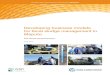 Developing business models for fecal sludge management in ... · Developing business models for fecal sludge management in Maputo | Executive Summary Based on a survey carried out