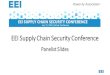 EEI Supply Chain Security Conference...EEI Supply Chain Security Conference Panelist Slides. Special Pre-Event Discussion: EEI Fireside Chat - Electric Company Response to COVID -19