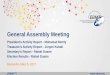 General Assembly Meeting - EBMT · SCIENCE EDUCATION PATIENT CARE • 306 ongoing projects • 63 publications in peer-reviewed journals • 102 oral presentations at international