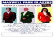 MAXWELL PARK BLAZERS · MAXWELL PARK BLAZERS Order Here 15 COLORS TO CHOOSE FROM Navy • Black • Gray • Burgundy • Red • Brown Hunter Green • Kelly Green • Augusta Green