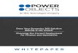 WHITEPAPER - Microsoft Dynamics 365 | PowerObjects · within Dynamics 365 is the first of the ERP workloads to be capable of joining the CRM counterparts in the cloud to create one,