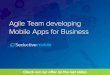 Agile Team developing Mobile Apps for Business€¦ · UX/UI Design from Wireframes to Animation Native iOS & Android Development Backends Apps for Data Handling Quality Assurance