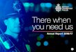 There when you need us - British Transport Police (BTP) home Annual Report... · In 2016/17, British Transport Police (BTP) continued to transform as an organisation whilst responding