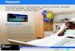 INTRODUCING PANASONIC HEALTHCARE GRADE LRH30 SERIES …€¦ · INTRODUCING PANASONIC HEALTHCARE GRADE LRH30 SERIES 32-INCH LCD FOR PATIENT ROOM USE MAIN FEATURES Professional LCD