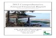 2012 Comprehensive Annual Financial Report · 2012 Comprehensive Annual Financial Report For the year ended December 31, 2012 Seahurst Park City of Burien, Washington 400 SW 152nd