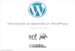 Introducción al desarrollo en WordPressindex-of.co.uk/Various/seminario wordpress panda edition download.… · Seguridad en Wordpress Plugins esenciales Apariencia: themes y custom
