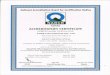 _qms certif… · QM 065 Certificate No. (Please refer for validity of the certificate or contact CEO, NABCB for any related queries) (Earlier Certificate No. EOCB 002 issued by NABET)