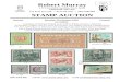Robert Murray Stamp Auction  · Web viewGeneral Monday 26 October 2009 General at 7.00pm. Catalogue of Postage Stamps to be sold by Public Auction, within the STEWART’S-MELVILLE