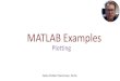 MATLAB Examples - Plotting€¦ · → Create a Script in MATLAB (.m file) where you plot the solution &(7) in the time interval 0 ≤ 7 ≤ 25 → Add Grid, and proper Title and