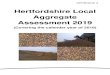 Hertfordshire Local Aggregate Assessment 2019 7b... · Hertfordshire’s Minerals Local Plan. ... Sales of sand and gravel have seen an increase by approximately 39,585 tonnes when