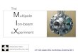The Multipole Ion-beam eXperiment...weak spots in magnetic topology 10 cm 0 10 cm 500 1000 Ion beam Emitter axis axis Gauss Truncated Cube: 8 cones magnetic field strength 200 400