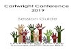 Cartwright Confrence 2019 · community building with all stakeholder groups, collaborate with educators in developing pedagogy and policies that deescalate, employ restorative practices,