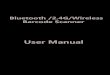 User Manual - barcode.com.sg€¦ · obtain the Bluetooth input method APP Initialize settings version number If in use of the process, accidentally scan to other function settings