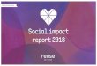 actp imliacoS report 2018 - reuse-network.org.uk · Social impact report 2018 7 “Reuse Network membership is a huge benefit to Reviive. We get to know what is happening nationally