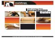 Installation Guide · carefully examine all materials for the correct size, color, quality, and completeness of order before installing moldings, treads and risers. manufacturer will